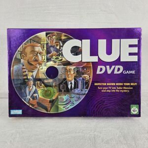 Clue DVD Interactive Mystery Game Parker Brothers 2006 Complete Tested